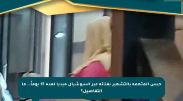 حبس المتهمة بالتشهير بفنانة عبر السوشيال ميديا لمدة 15 يوماً.. ما التفاصيل؟